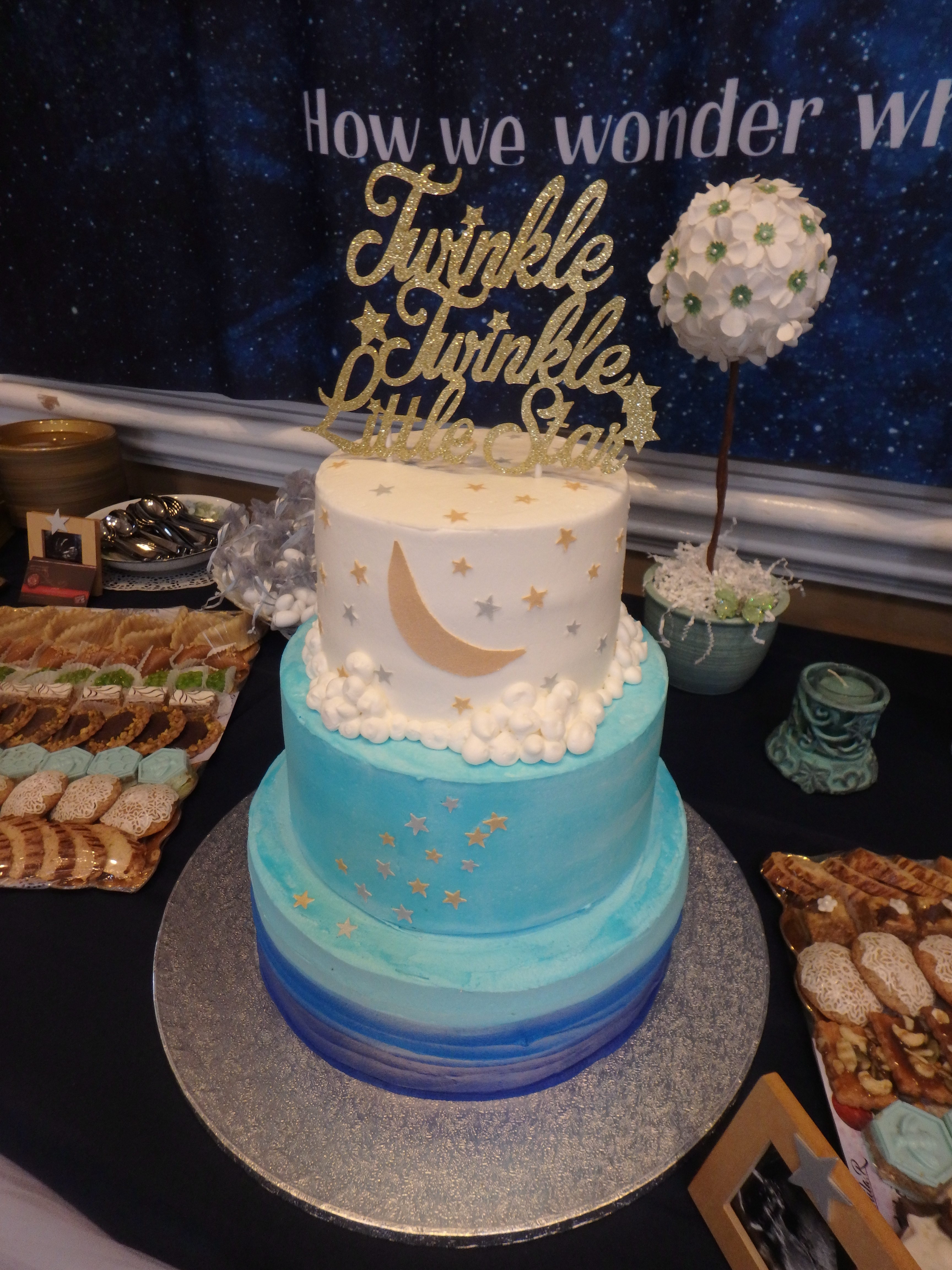 Twinkle, twinkle little star baby shower